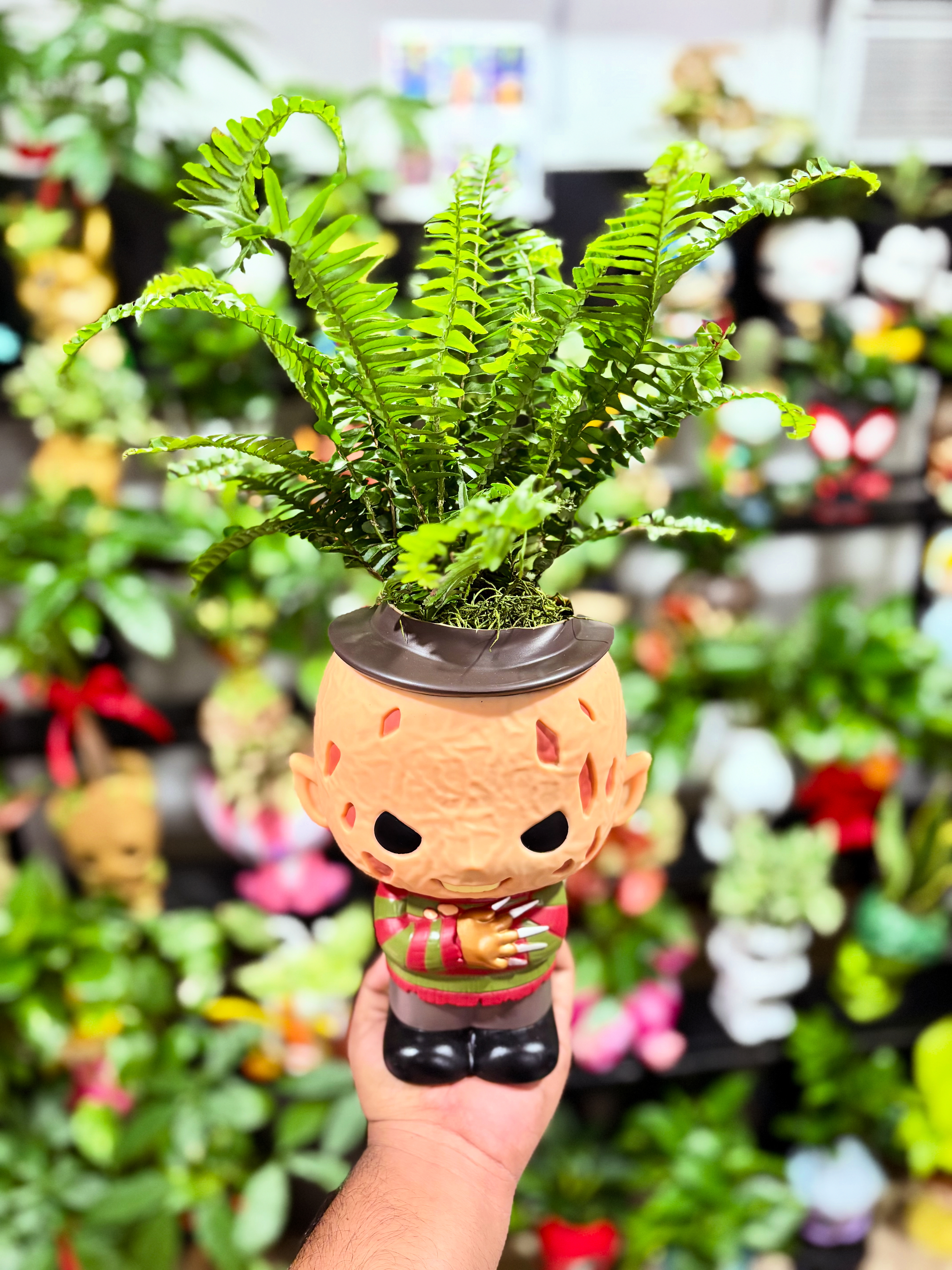 Freddy Planter – Novelty Freddy themed planter for horror fans