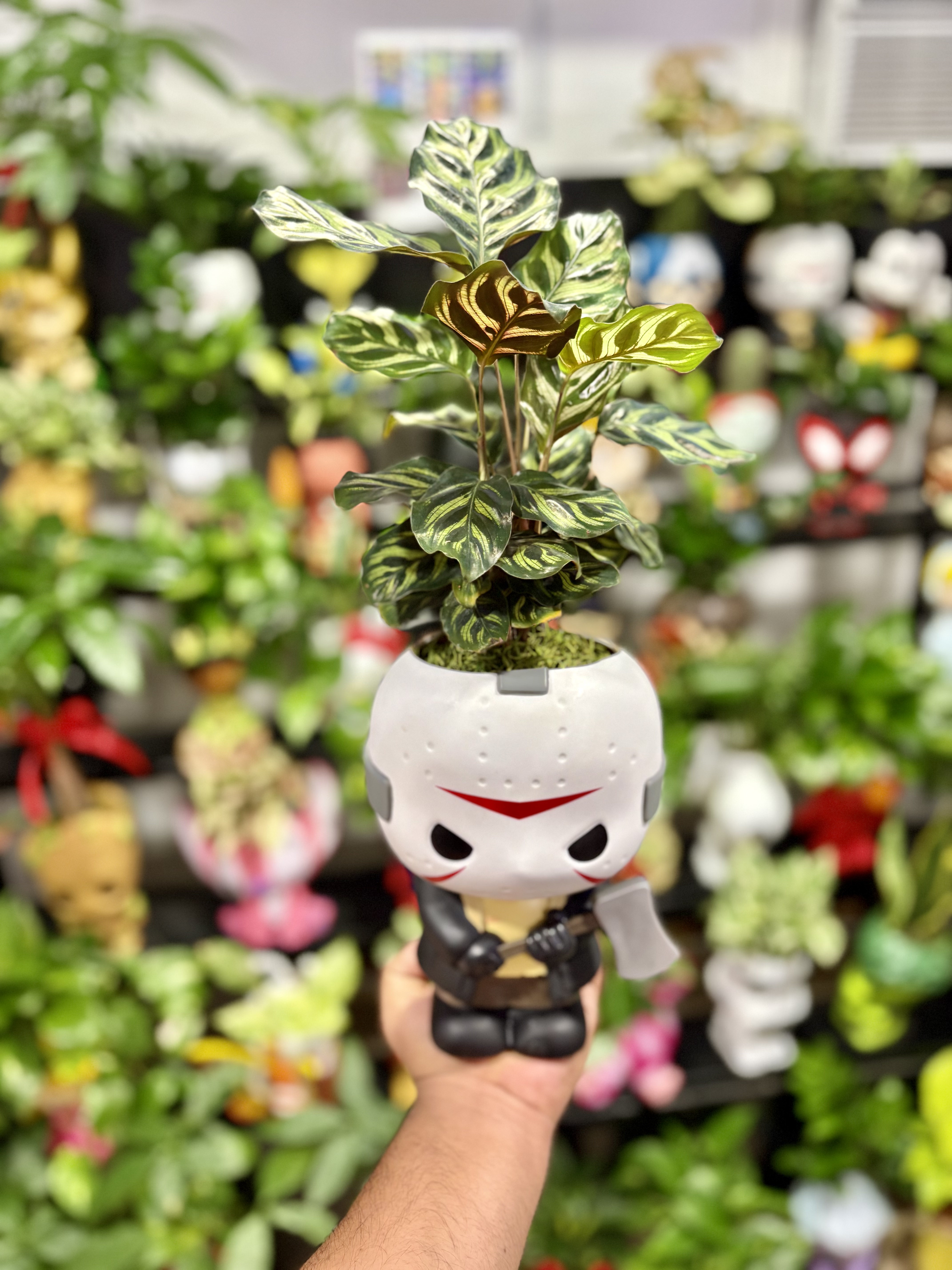 Jason Planter – Novelty Jason themed planter for horror fans